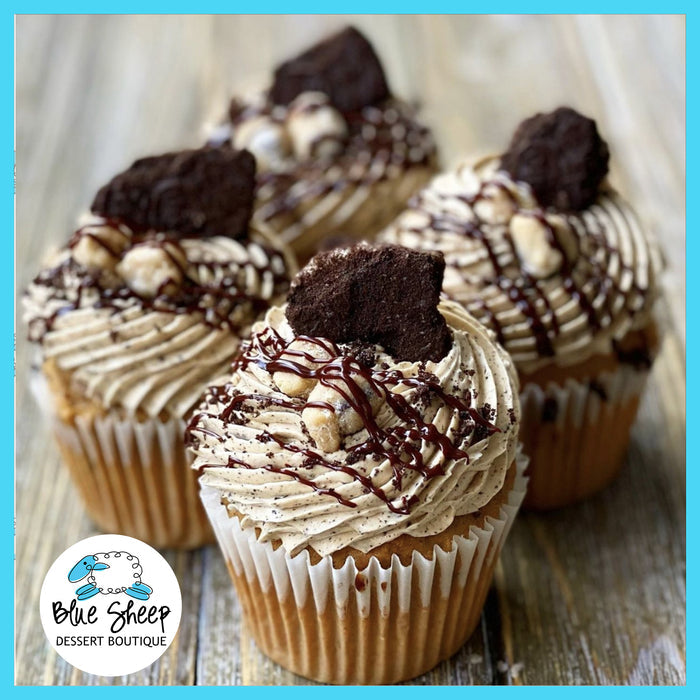 cookie dough oreo cupcake