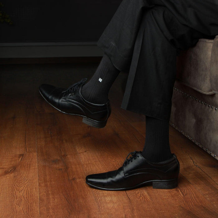 Men's Premium Black Formal Socks