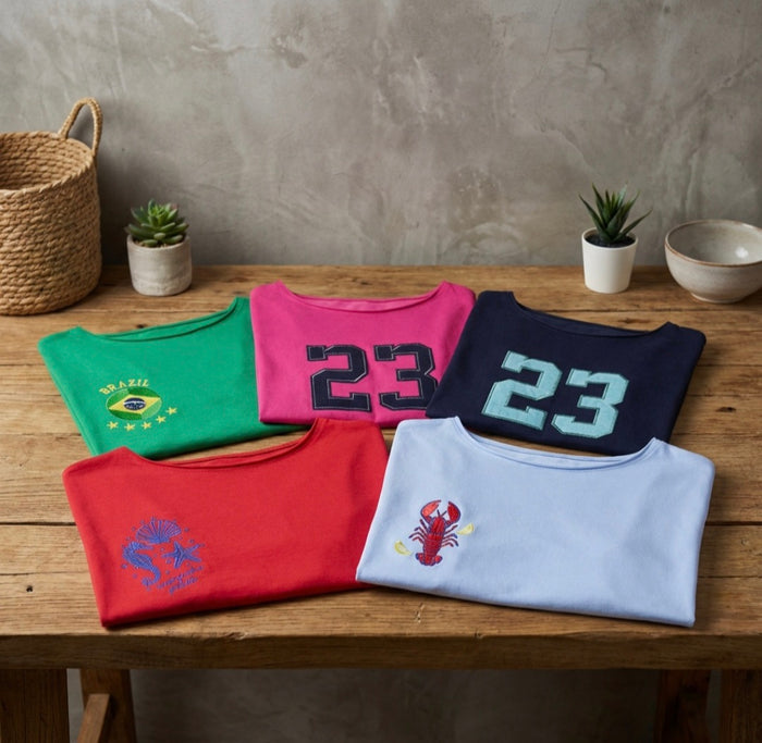 Cotton TShirt-Number 23-Navy