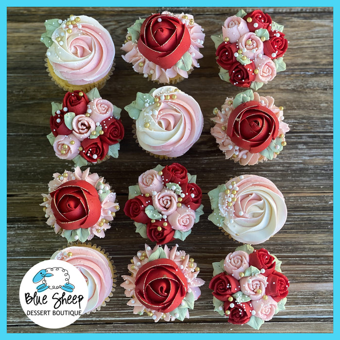 cupcake bouquet valentines gift box
