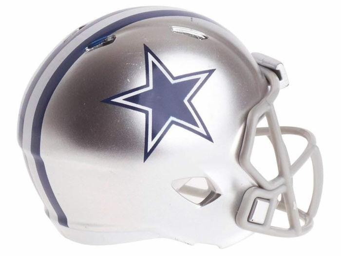 Dallas Cowboys NFL Riddell Speed Pocket PRO Micro/Pocket-Size/Mini Football Helmet