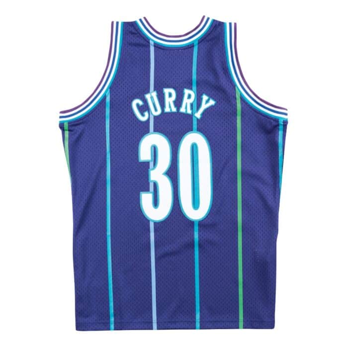 Dell Curry #30 Charlotte Hornets Alternate 1994-95 Mitchell & Ness Hardwood Classic Swingman Purple Jersey