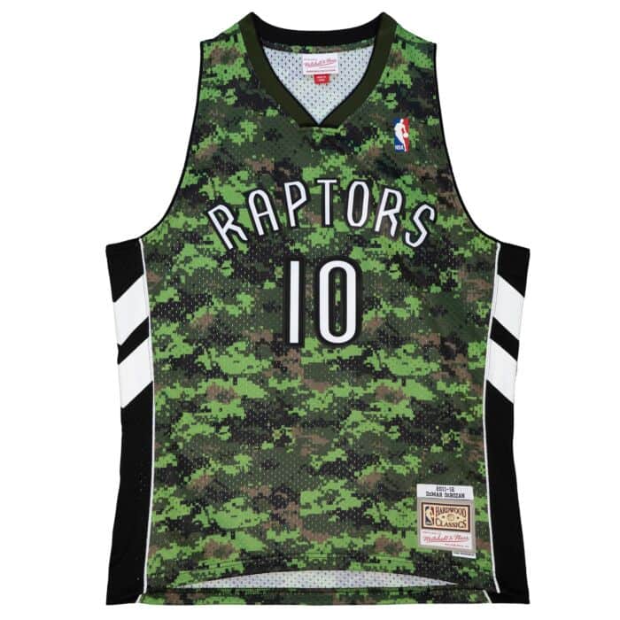 Demar Derozan #10 Mitchell & Ness Camo Alternate 2011-12 Hardwood Classic Swingman Jersey