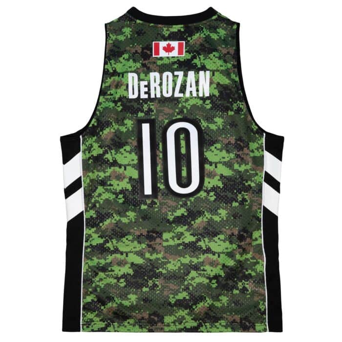 Demar Derozan #10 Mitchell & Ness Camo Alternate 2011-12 Hardwood Classic Swingman Jersey