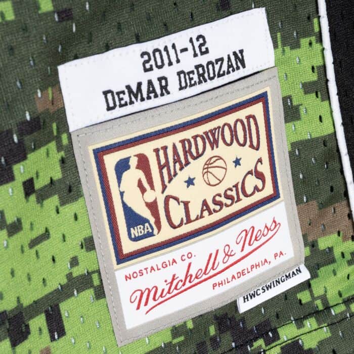 Demar Derozan #10 Mitchell & Ness Camo Alternate 2011-12 Hardwood Classic Swingman Jersey