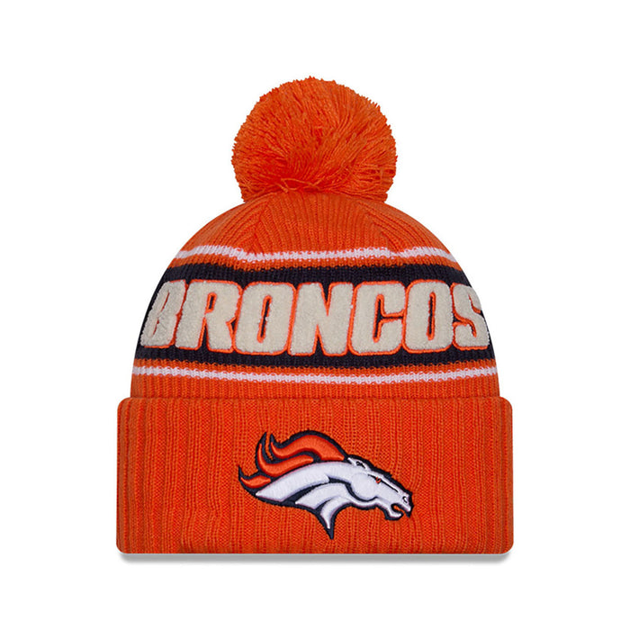Denver Broncos New Era 2024 Sideline Sport Cuffed Knit Toque
