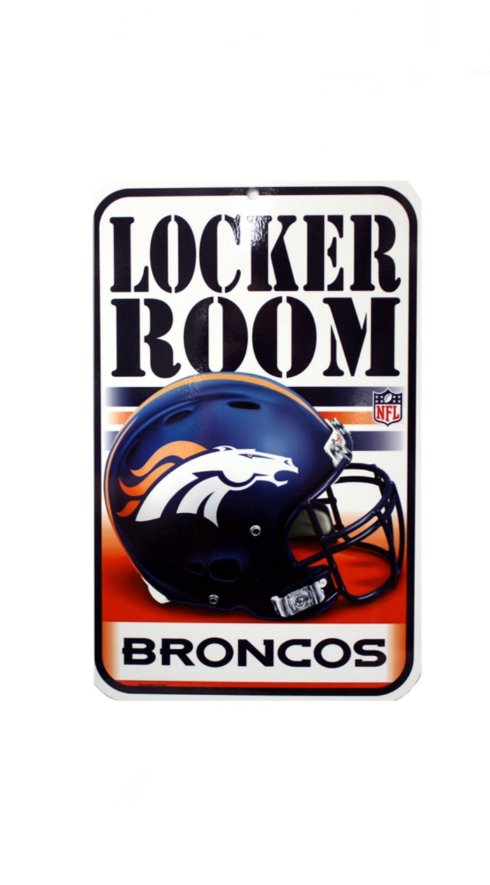 Denver Broncos WinCraft Locker Room Sign