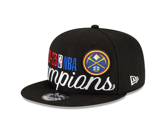 Denver Nuggets 2023 NBA Finals Champions New Era - Locker Room 9FIFTY Snapback Adjustable Hat