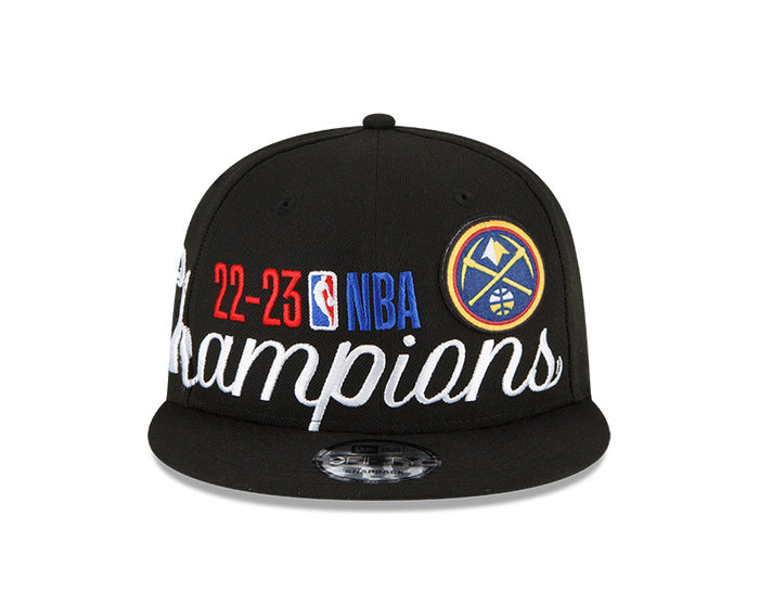 Denver Nuggets 2023 NBA Finals Champions New Era - Locker Room 9FIFTY Snapback Adjustable Hat