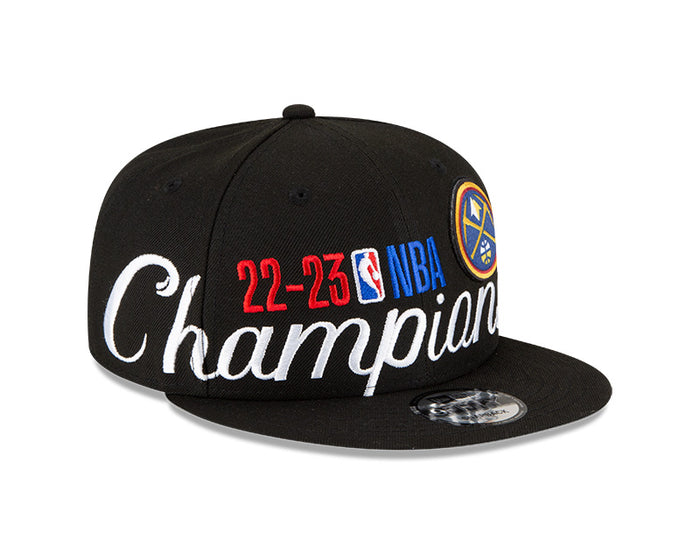 Denver Nuggets 2023 NBA Finals Champions New Era - Locker Room 9FIFTY Snapback Adjustable Hat