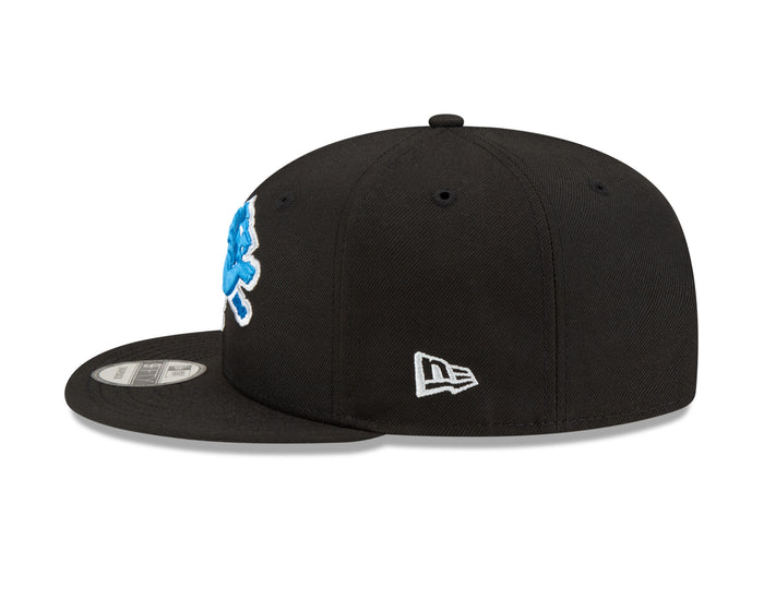 Detroit Lions New Era NFL Basic 9FIFTY Adjustable Snapback Hat - Black