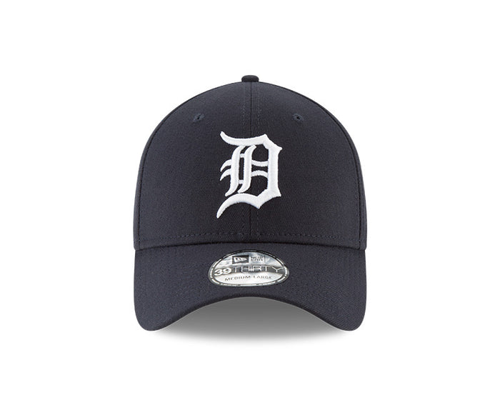 Detroit Tigers New Era Navy Team Classic Game - 39THIRTY Flex Hat