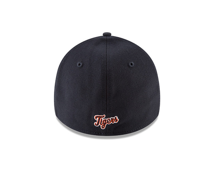 Detroit Tigers New Era Navy Team Classic Game - 39THIRTY Flex Hat