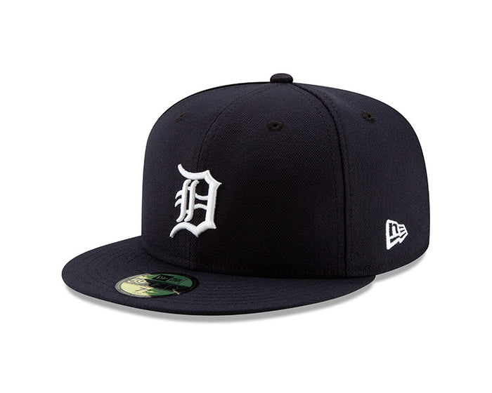 Detroit Tigers New Era Navy/White Authentic Collection On-Field Home 59FIFTY Fitted Hat