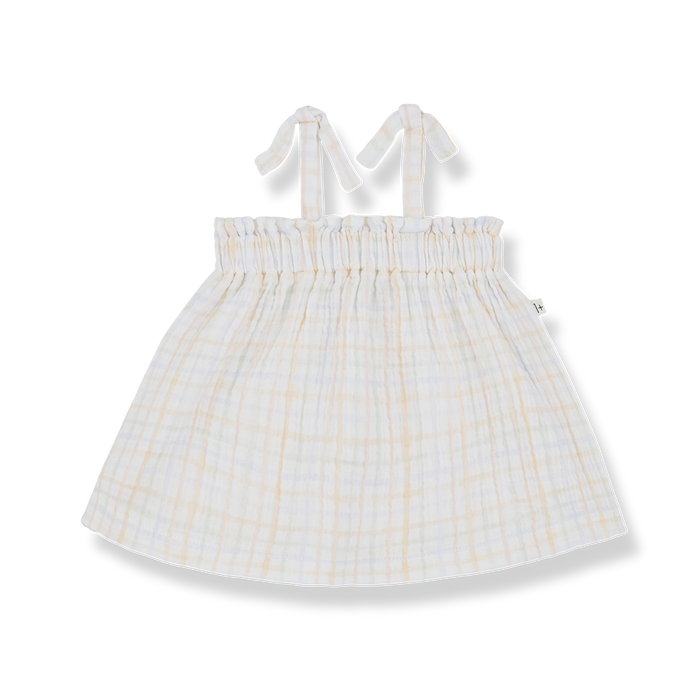 Dora Dress in Ecru