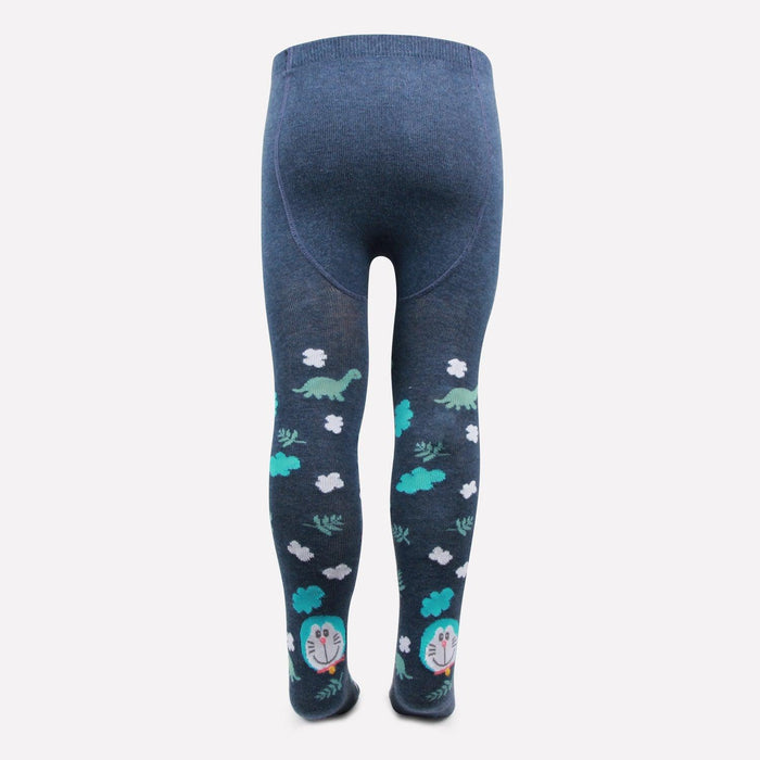 Doraemon Printed Knitted Tights For Baby Girls & Baby Boys