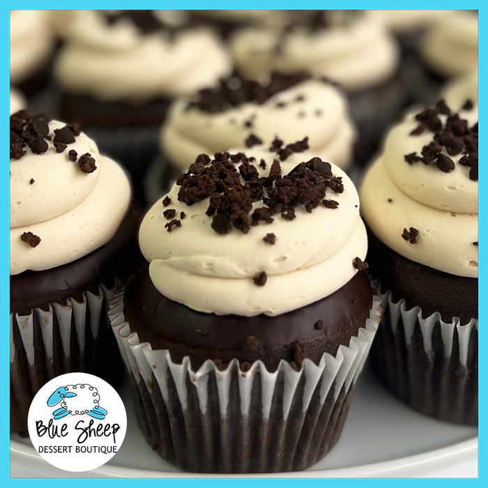 Double Chocolate Espresso Cupcake - STUFFED