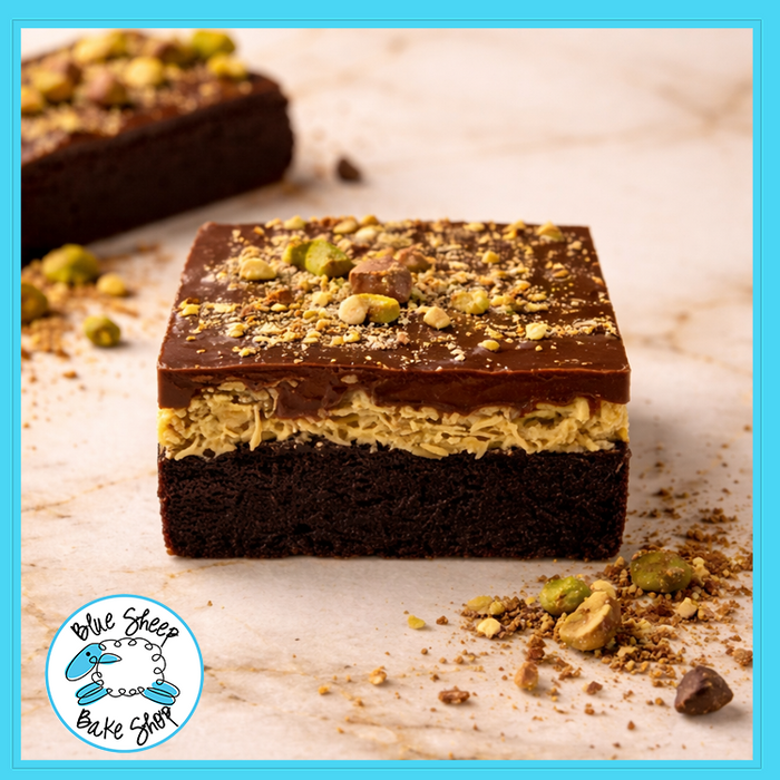 dubai chocolate pistachio brownie best brownies somerville nj