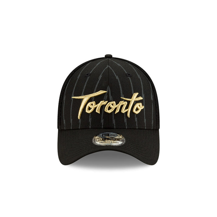 Earned Not Given Toronto Raptors 39Thirty Holiday Edition CS19 Black/Gold New Era FlexFit