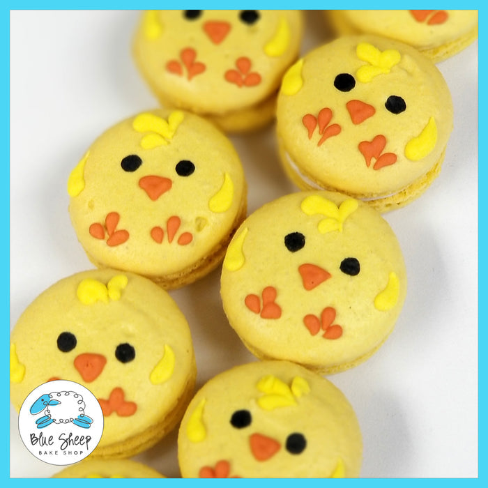 easter chick french macarons nj