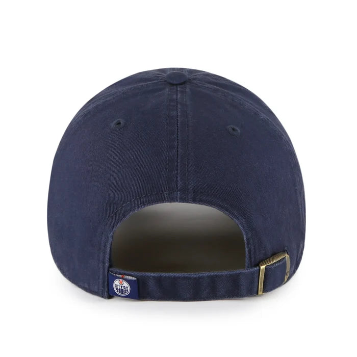 Edmonton Oilers 47 brand Clean Up Adjustable Hat - Navy