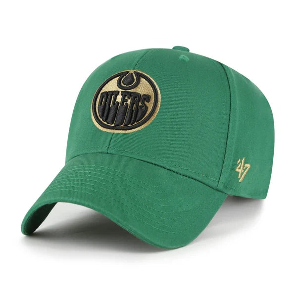 Edmonton Oilers '47 brand Mvp Adjustable Hat - Lucky Green
