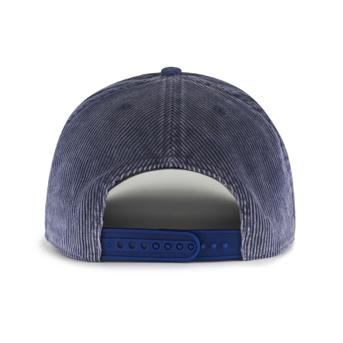 Edmonton Oilers 47' Brand Reclaim Hitch A-Frame Snap-Back Hat - Blue