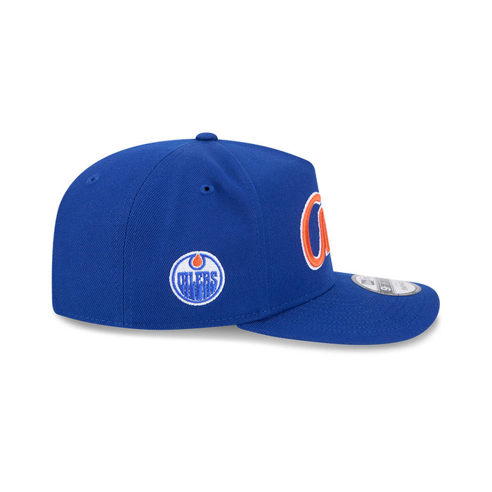Edmonton Oilers New Era 9Fifty A-Frame Script Snapback Hat