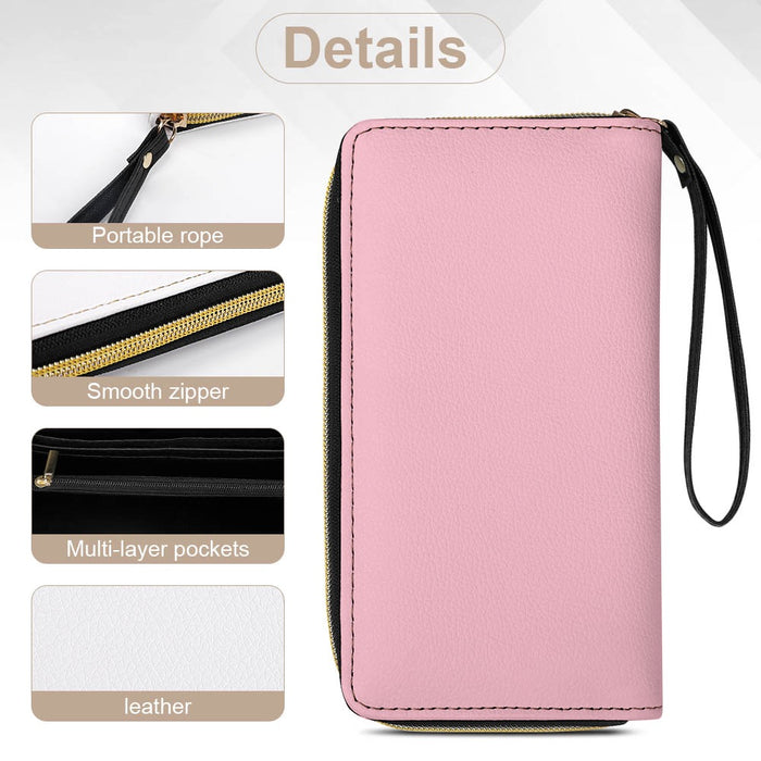 ETC Baby Pink PU Leather Wallet
