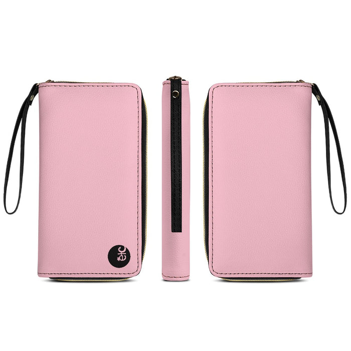 ETC Baby Pink PU Leather Wallet