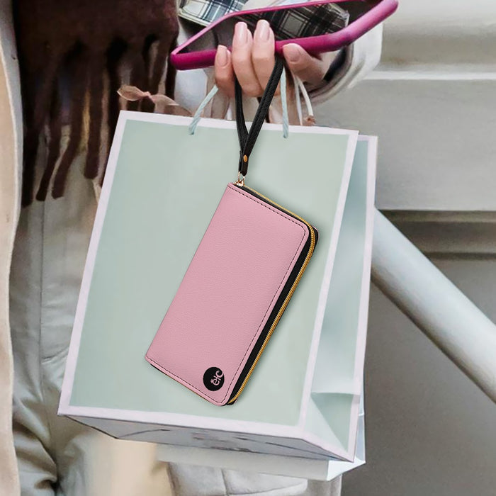 ETC Baby Pink PU Leather Wallet