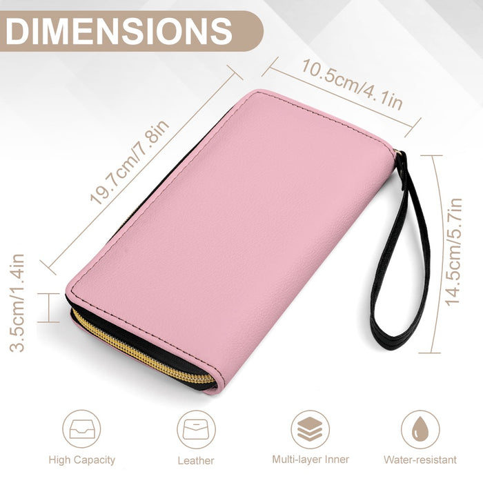 ETC Baby Pink PU Leather Wallet