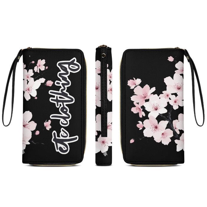 ETC Cherry Blossom PU Leather Wallet