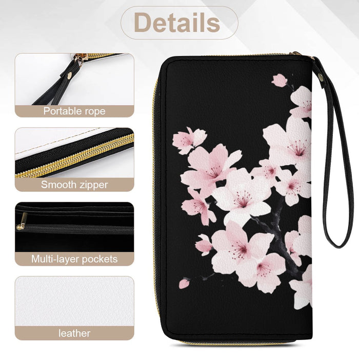 ETC Cherry Blossom PU Leather Wallet