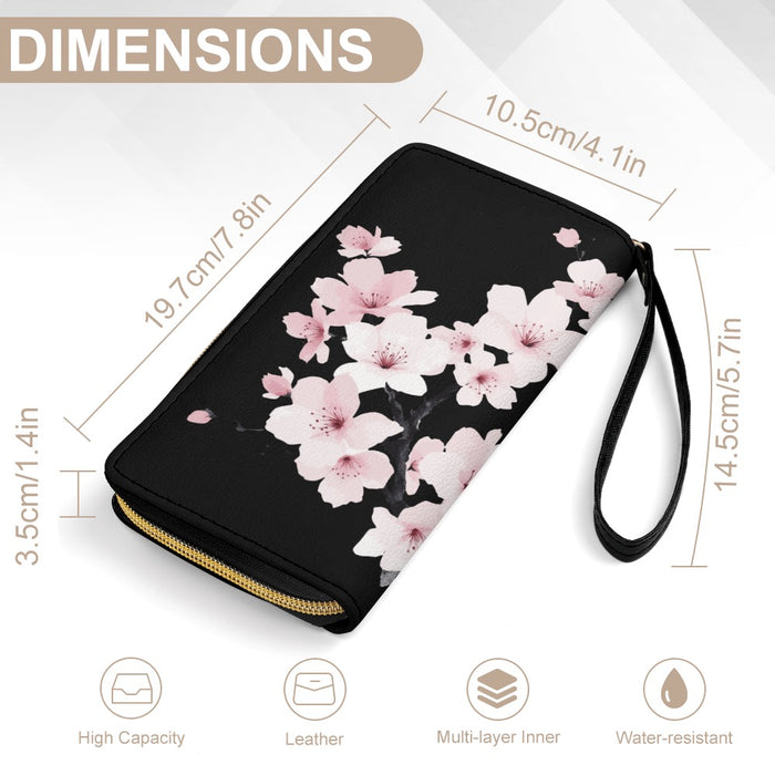 ETC Cherry Blossom PU Leather Wallet