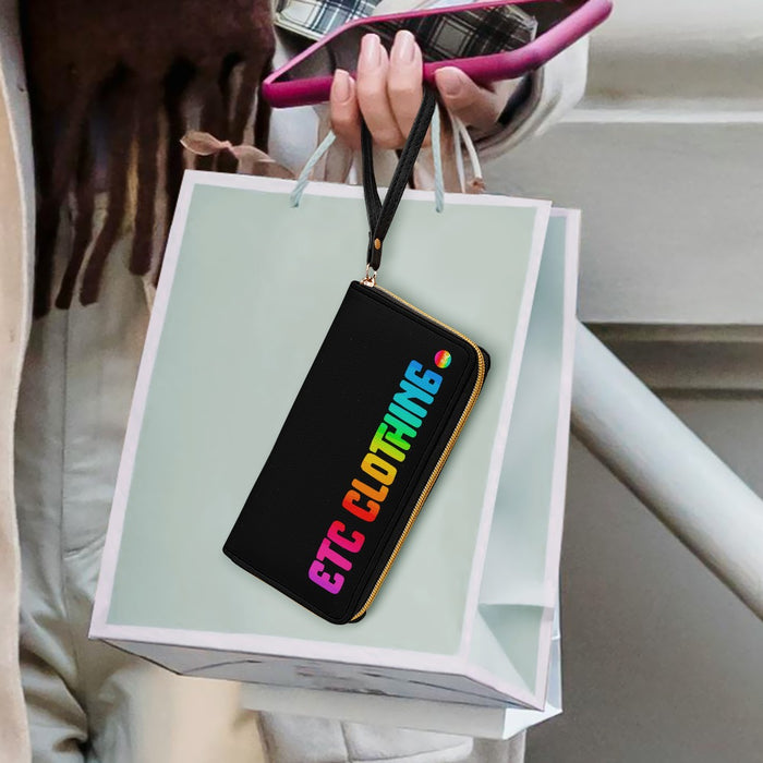 ETC Clothing Rainbow PU Leather Wallet