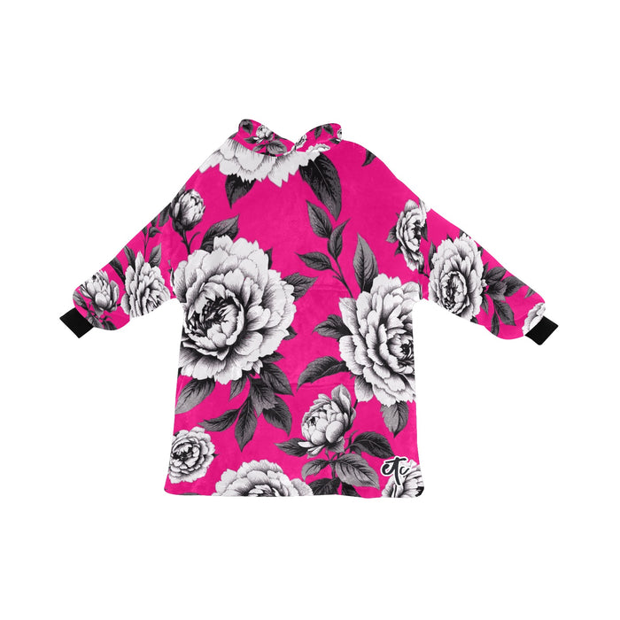 ETC Hot Pink Monochrome Floral Comfy