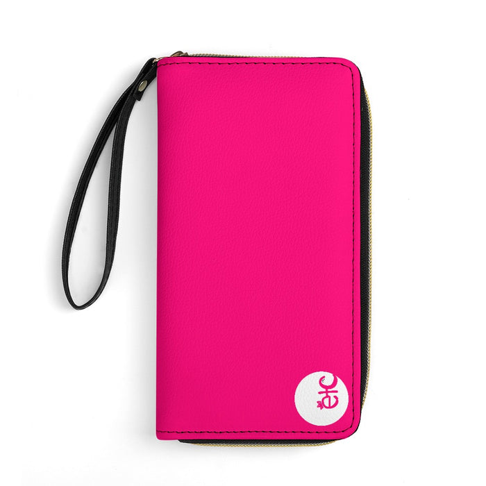 ETC Hot Pink PU Leather Wallet