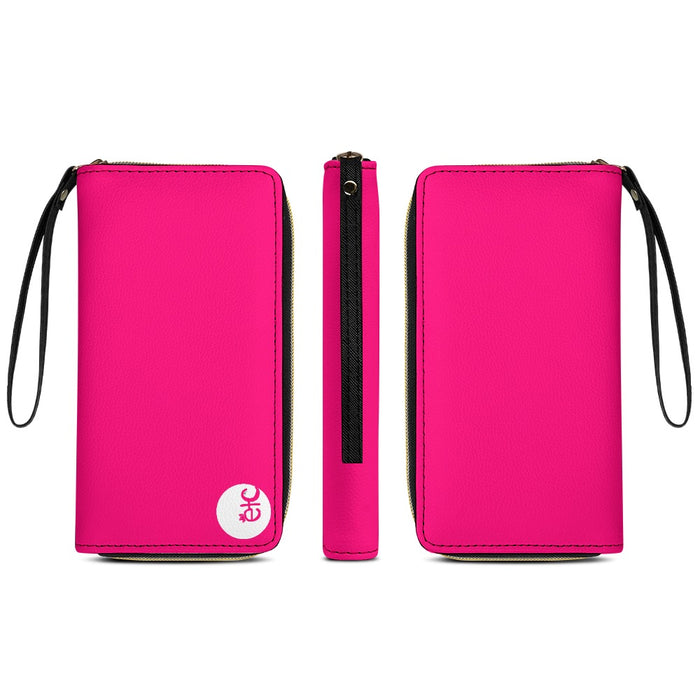 ETC Hot Pink PU Leather Wallet