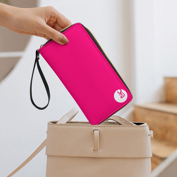 ETC Hot Pink PU Leather Wallet