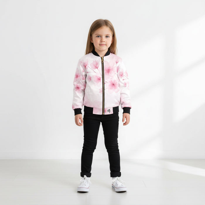 ETC Kids Pink Bloom Bomber