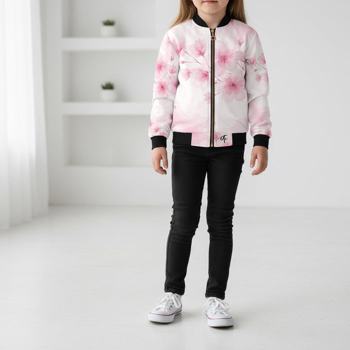 ETC Kids Pink Bloom Bomber