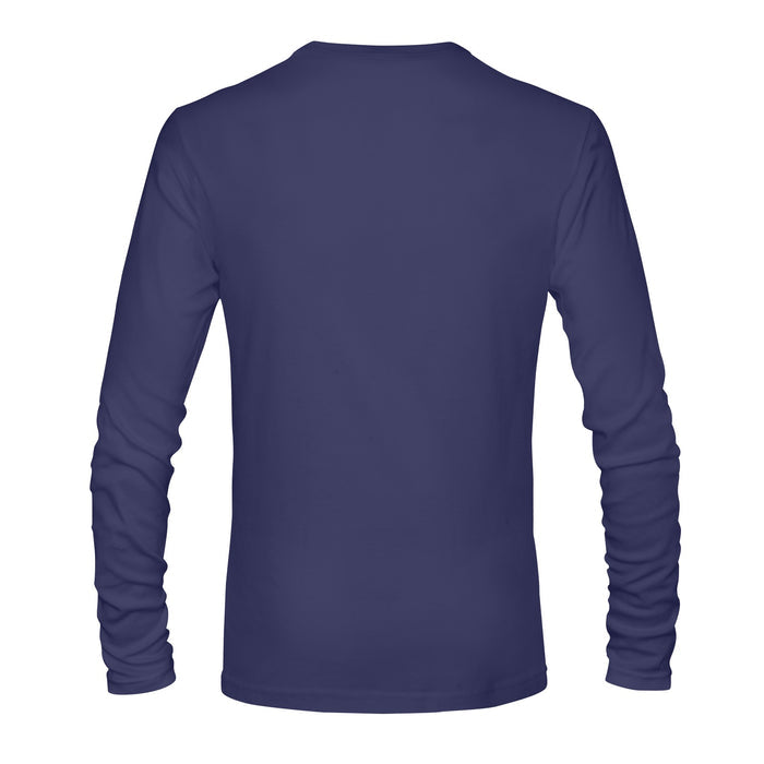 ETC Navy Fantail Floral Long Sleeve Cotton Tee