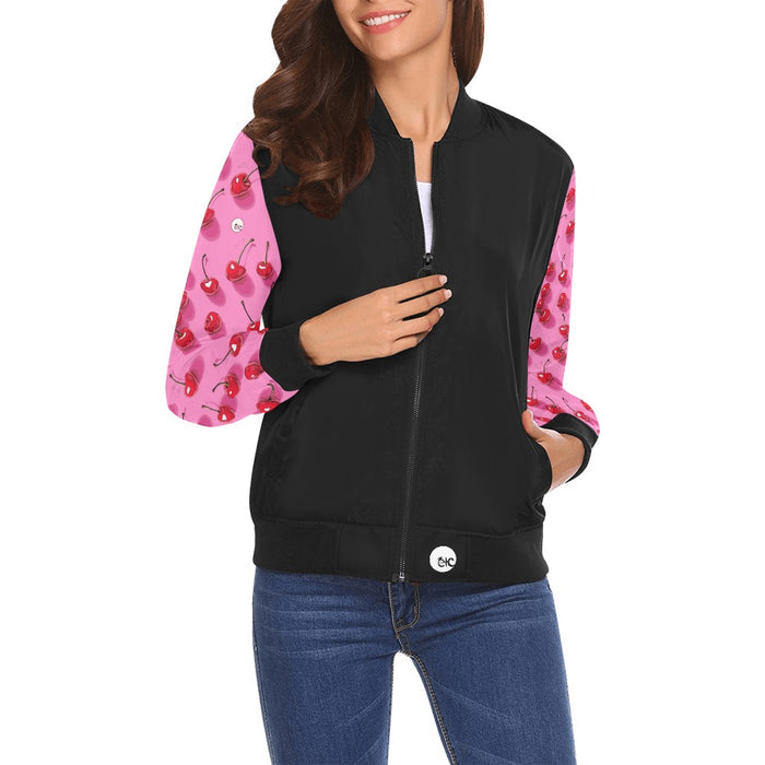 ETC Pink Cherries Bomber