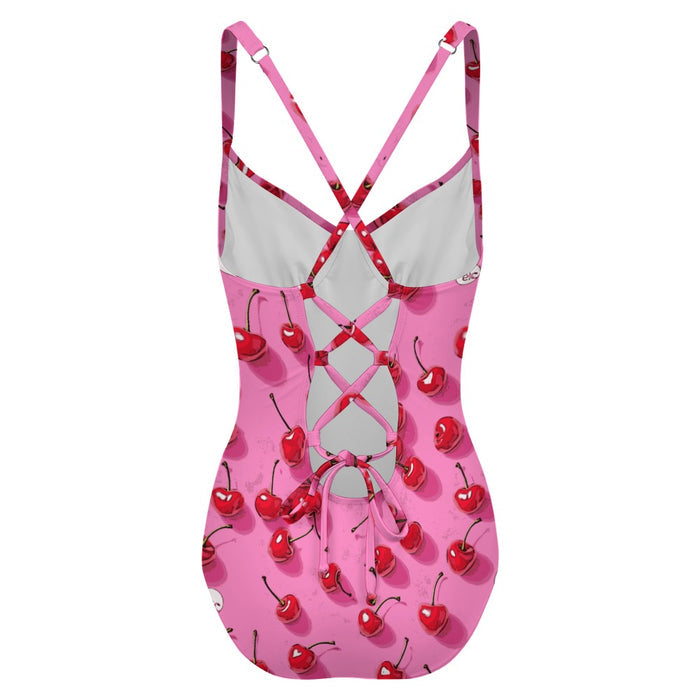 ETC Pink Cherries one piece