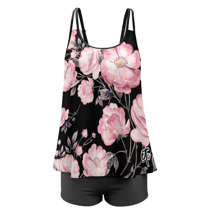 ETC Spring 17' Peonie Plus Size Tankini Set