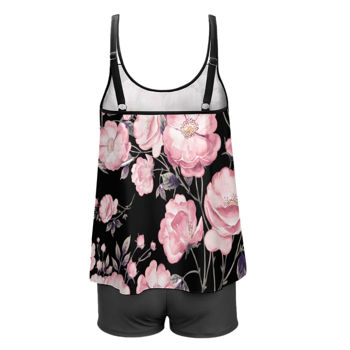 ETC Spring 17' Peonie Plus Size Tankini Set