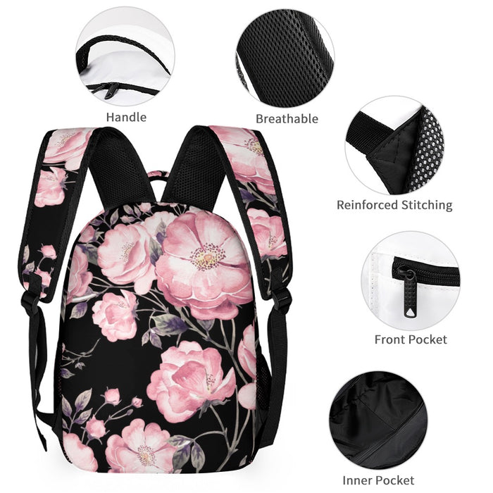 ETC Spring 17' Pink Peonies Back Pack Set