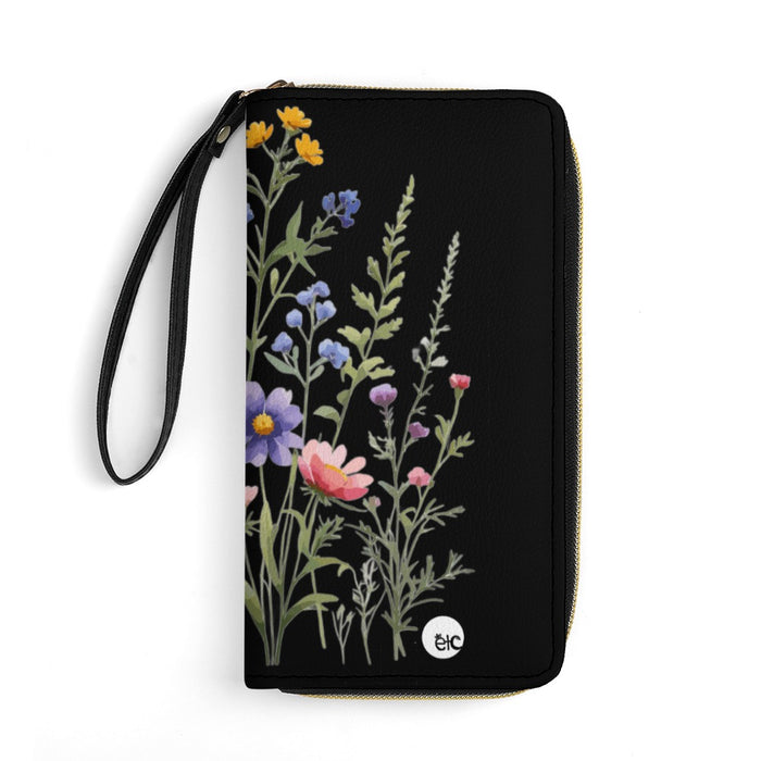 ETC Wild Flower PU Leather Wallet