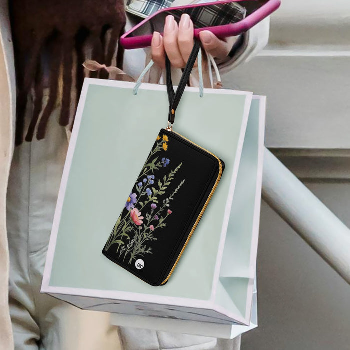 ETC Wild Flower PU Leather Wallet